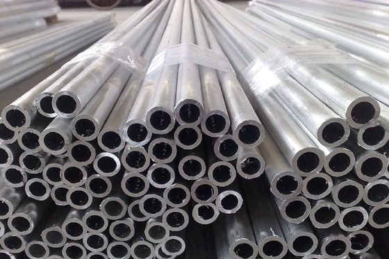 6083 7075 T6 Aluminum Alloy Pipe Tube 200mm Bright Polished For Medical