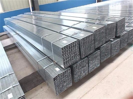 Rhs Hollow Section 40x80 Galvanized Square Steel Pipe 1.0mm