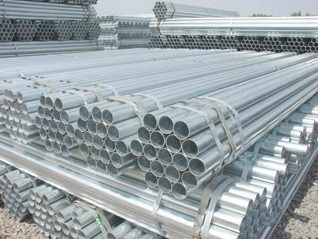 Le tuyau d'acier galvanisé plongé chaud le programme 40 de 2 pouces a galvanisé le tube doux 0 de tuyau d'acier