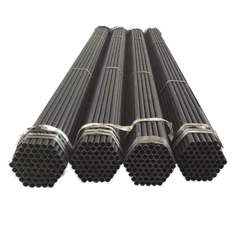 Chambre des plus bas prix ASTM A53/En10210/Q195/Q235/Ss400/DN15/DN40/48.3mm/Threaded/Painted/Galvanized/Oval/Green/échafaudage/meubles/tube noir/acier au carbone
